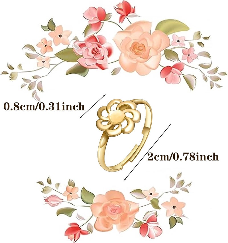 NEWITIN 120 Pieces Fake Rings Diamond Engagement Rings Silver Ring for Bridal Shower Party Game Wedding Table Decorations - Image 2